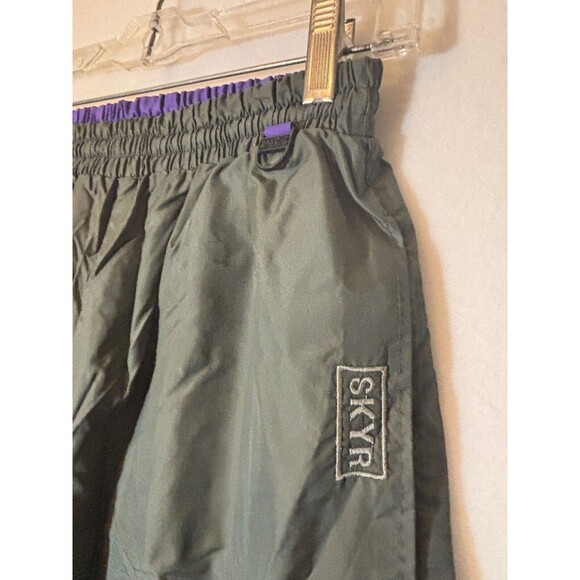 Vintage SKYR Nylon Pants Green XS - Picture 2 of 5